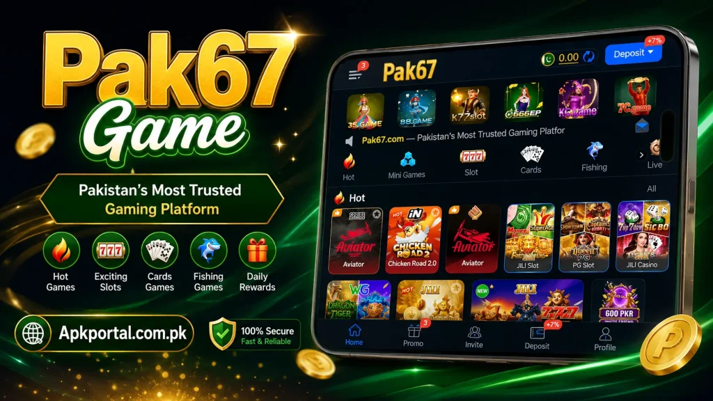 Pak67 Game interface
