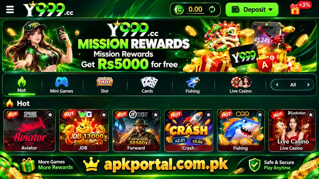 Y999 Game interface