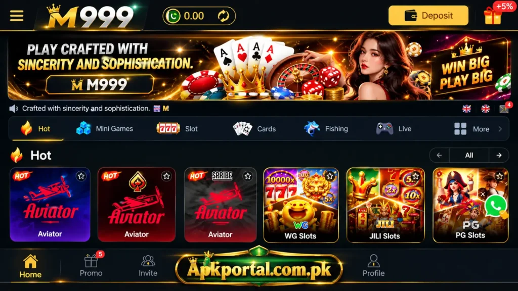 M999 Game interface